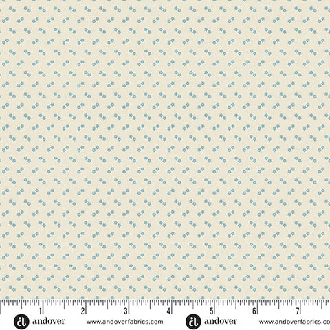 Double Daisy Airy -- Special Delivery by Laundry Basket Quilts -- Andover Fabrics