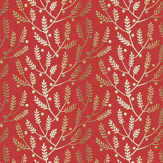 Lavender in Scarlet -- Little Sweetheart by Laundry Basket Quilts -- Andover Fabrics