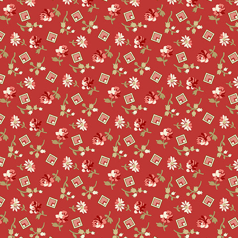 Something Borrowed in Crimson -- Little Sweetheart by Laundry Basket Quilts -- Andover Fabrics