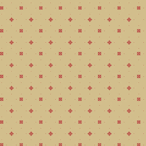 Princess Cut in Shortbread -- Little Sweetheart by Laundry Basket Quilts -- Andover Fabrics