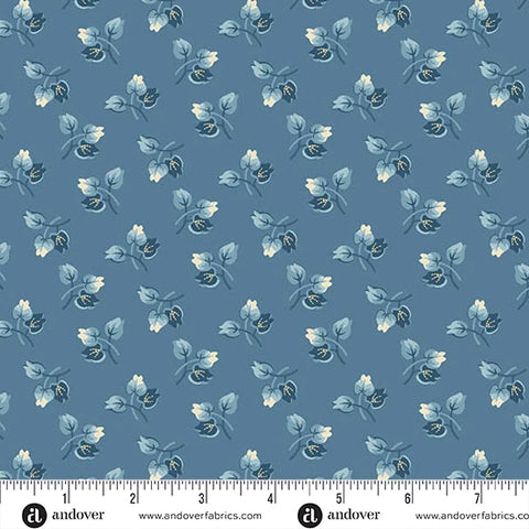 Laurel 108" Wideback in  Stone -- Special Delivery by Laundry Basket Quilts -- Andover Fabrics