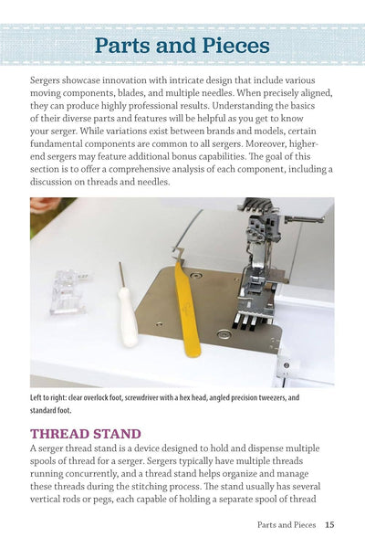 Pocket Guide to Sergers - Use Your Machine with Confidence