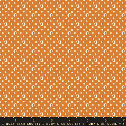Moon and Stars Blenders in Caramel --  Ooh Lucky Lucky by Alexia Abegg for Ruby Star Society -- Moda Fabrics