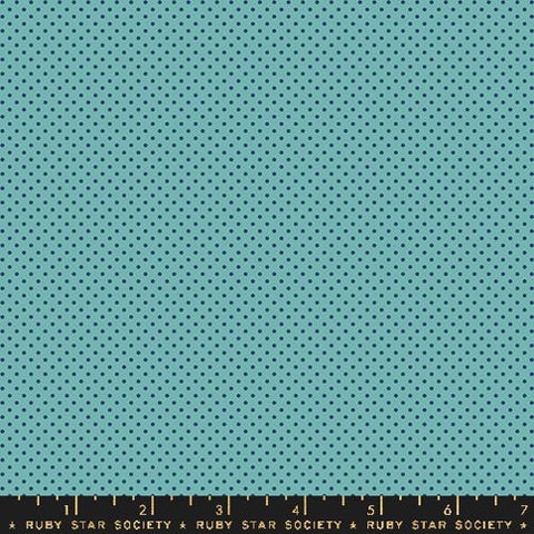 Mini Dots in Turquoise --  Ooh Lucky Lucky by Alexia Abegg for Ruby Star Society -- Moda Fabrics