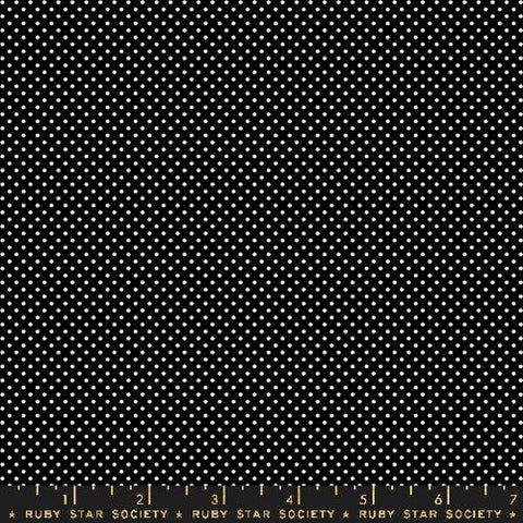 Mini Dots in Black --  Ooh Lucky Lucky by Alexia Abegg for Ruby Star Society -- Moda Fabrics