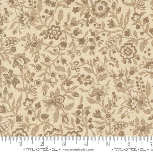 Jardinage Florals in Pearl -- Sacre Bleu by French General for Moda Fabrics