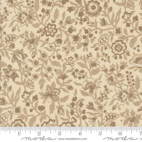 Jardinage Florals in Pearl -- Sacre Bleu by French General for Moda Fabrics