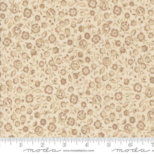 Renoncule Florals in Pearl -- Sacre Bleu by French General for Moda Fabrics