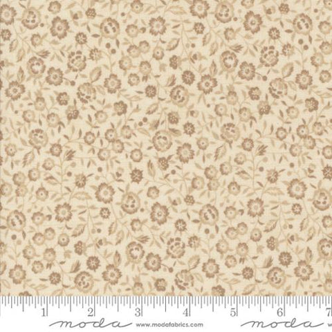 Renoncule Florals in Pearl -- Sacre Bleu by French General for Moda Fabrics