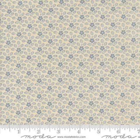Petunia Blenders in Pearl French Blue -- Sacre Bleu by French General for Moda Fabrics