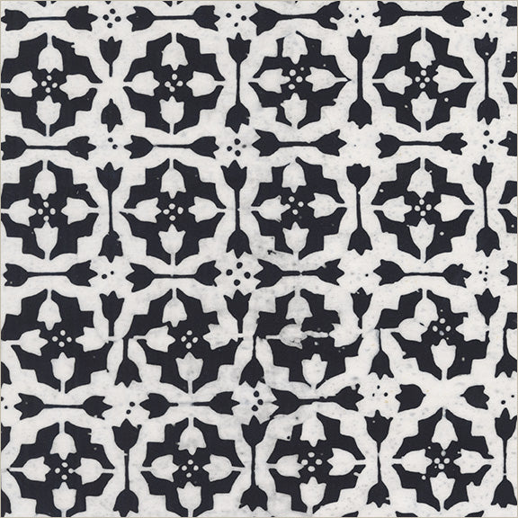 Tulip Tile in Tuxedo -- Dutch Days by Shayla Wolf -- Windham Fabrics