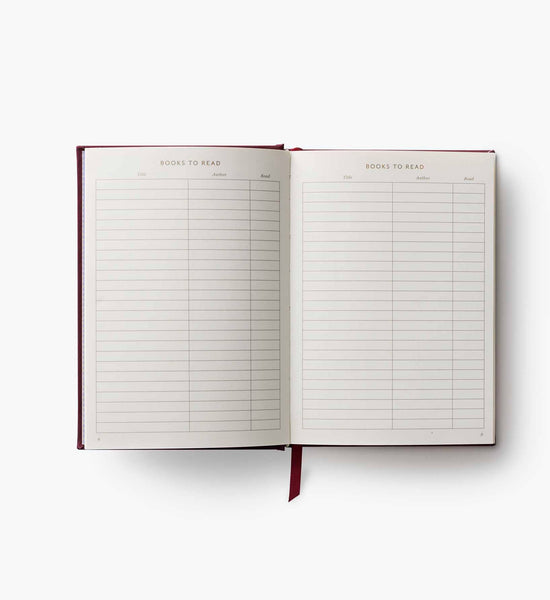 Ladies Night Book Club Embroidered Book Journal