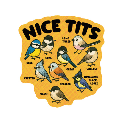 Sassy Bird Funny Pun Species High Quality Vinyl Sticker
