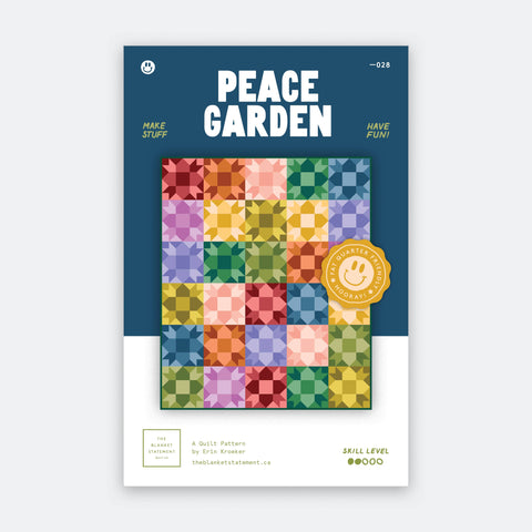 Peace Garden Paper Pattern