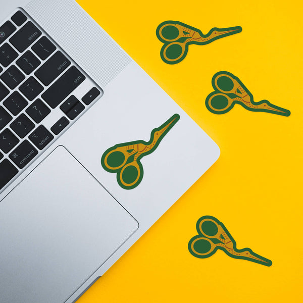 Stork Embroidery Scissor Sticker – Three Little Birds Sewing Co.