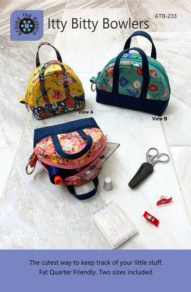 Itty Bitty Bowlers | Sewing Pattern