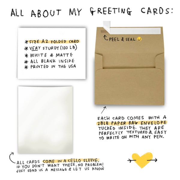 CROSS STITCH SHIT SHOW Greeting Card