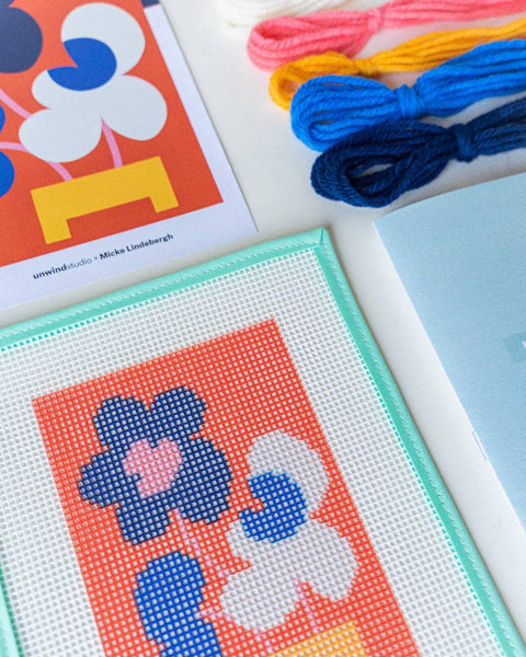 Mickebana Trio Kids - Needlepoint Kit for Kids