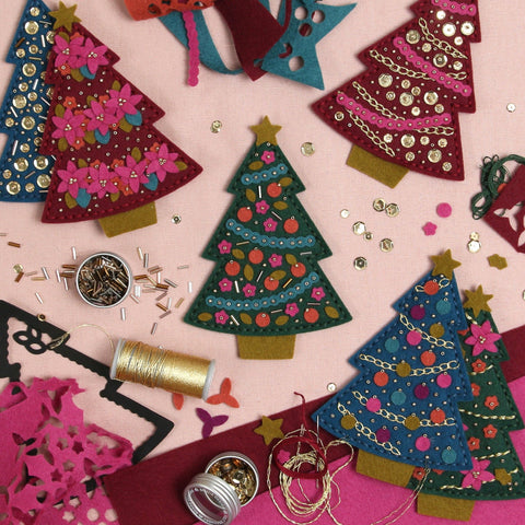 Stitchable Christmas Tree, Deep Etch Die