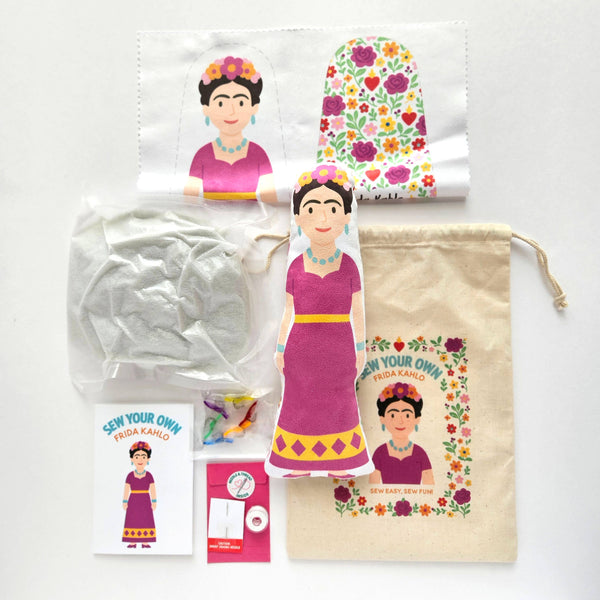 Sew Your Own Frida Kahlo Doll Kit