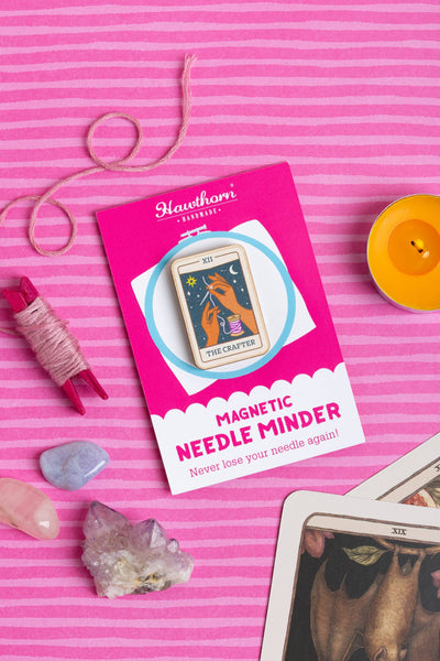 Tarot Card Needle Minder | Gift for Crafters