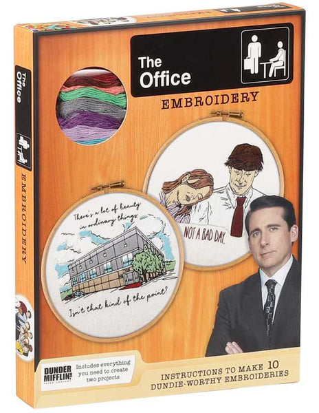 Office Embroidery by Rosie Haynes