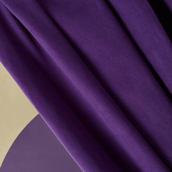 Gabardine Majestic Purple Fabric -- Atelier Brunette