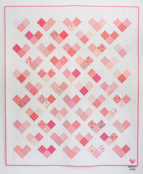 Quilty Hearts PAPER Quilt Pattern