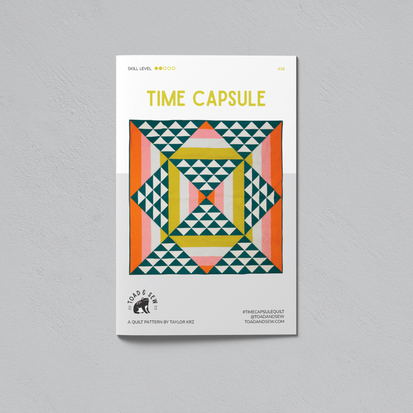 Time Capsule - Paper Pattern by Toad & Sew