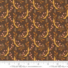 Harvest Florals Wheat in Nutmeg -- Acorn Hollow by Basic Grey -- Moda Fabrics