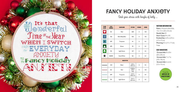 Festive As F*ck: Cross-Stitch for the Holidays!