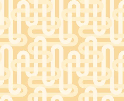 Woven Geometrics in Champagne  -- Groove by Emily Van Hoff for Moda Fabrics