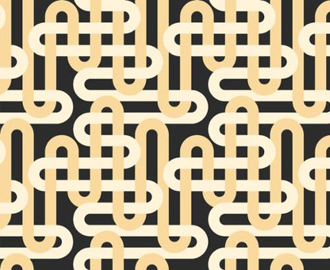 Woven Geometrics in Nightfall  -- Groove by Emily Van Hoff for Moda Fabrics
