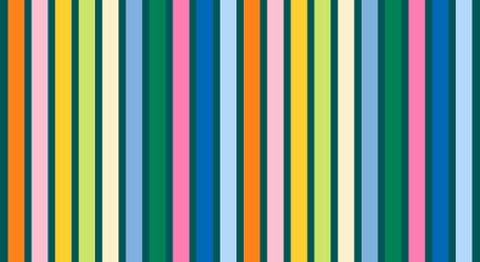 Warp Geometrics Stripe Rainbow in Moody Multi  -- Groove by Emily Van Hoff for Moda Fabrics