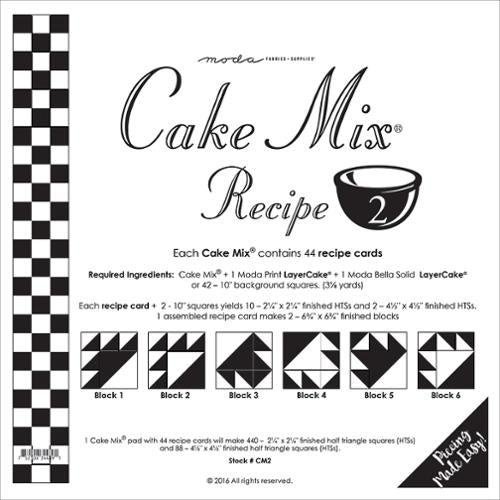 Cake Mix Recipe
