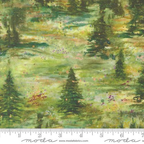 Backwoods Landscape in Forest -- Wanderlust by Create Joy Project for Moda Fabrics