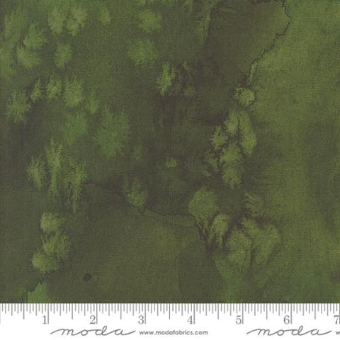 Flow Basics Watercolor in Forest -- Wanderlust by Create Joy Project for Moda Fabrics