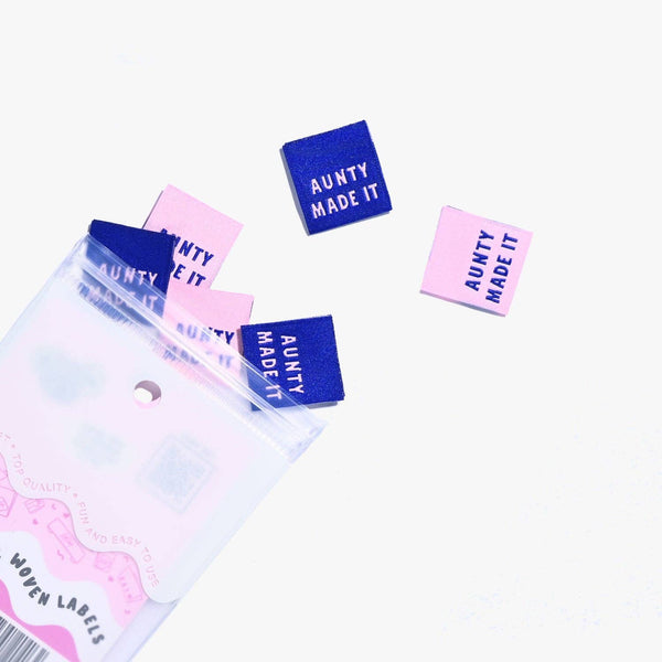 Aunty Made It Woven Labels | KATM