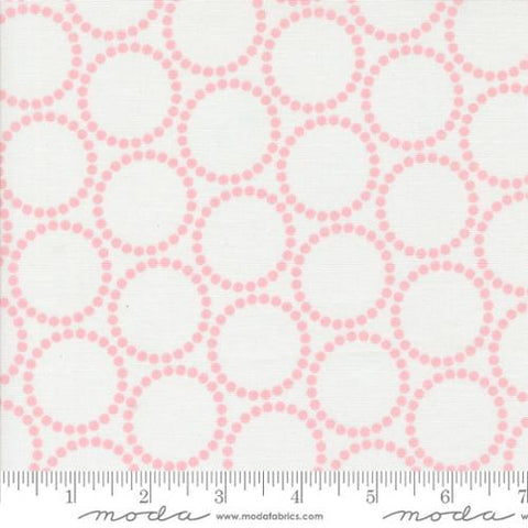 Pearl Bracelet in Snow Cotton Candy -- Tiny Christmas by Lizzy House -- Moda Fabrics