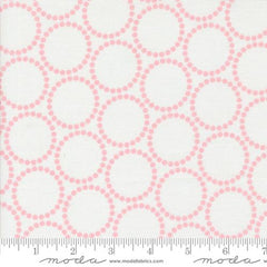 Pearl Bracelet in Snow Cotton Candy -- Tiny Christmas by Lizzy House -- Moda Fabrics