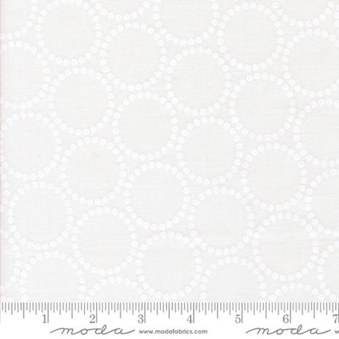 Pearl Bracelet in Snow White -- Tiny Christmas by Lizzy House -- Moda Fabrics