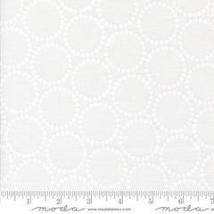Pearl Bracelet in Snow White -- Tiny Christmas by Lizzy House -- Moda Fabrics