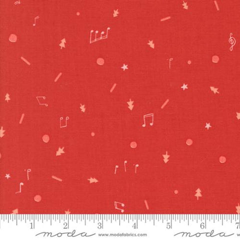Christmas Cookie Blenders in Christmas Red -- Tiny Christmas by Lizzy House -- Moda Fabrics