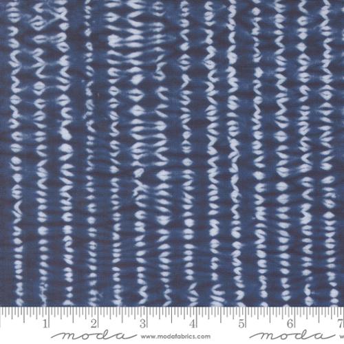Icicle Stripes Shibori in Dusk  -- Winter Chill by Debbie Maddy-- Moda Fabrics