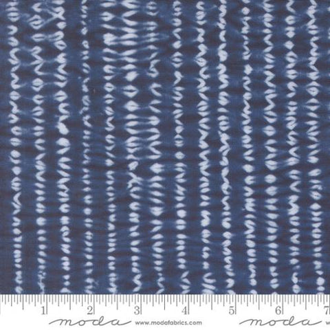 Icicle Stripes Shibori in Dusk  -- Winter Chill by Debbie Maddy-- Moda Fabrics