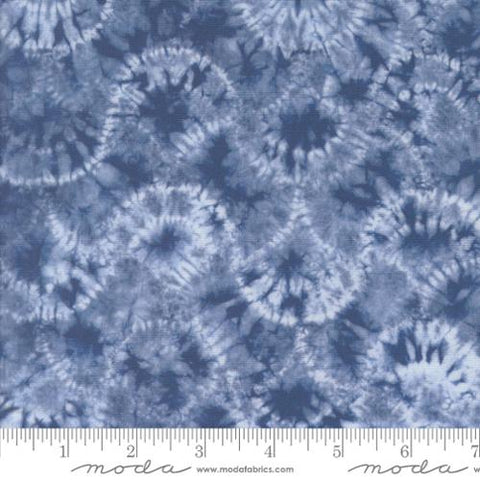 Snowdrift Blenders Shibori in Glacier -- Winter Chill by Debbie Maddy-- Moda Fabrics