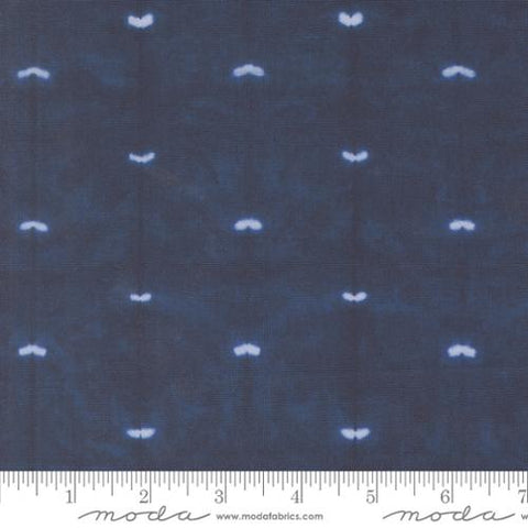 Starlight Blenders Shibori in Midnight -- Winter Chill by Debbie Maddy-- Moda Fabrics