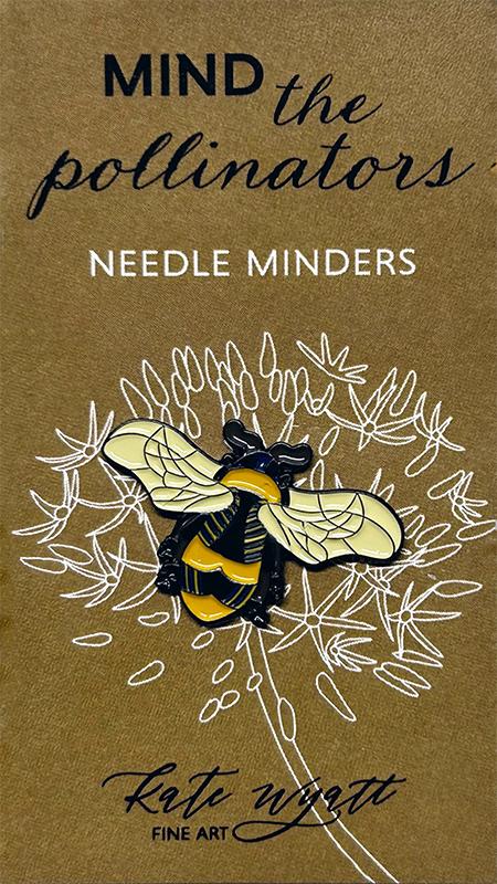 Needle Minder BummbleBee  -- Kate Wyatt Fine Art