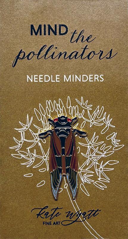 Needle Minder Cicada  -- Kate Wyatt Fine Art
