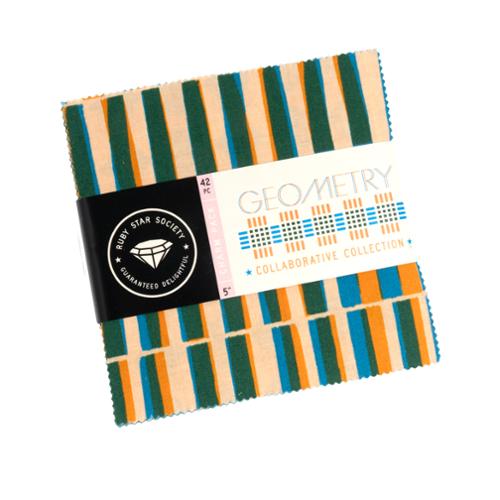 Geometry Charm Pack -- Rashida Coleman Hale for Ruby Star Society -- Moda Fabrics